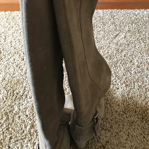 Coach Dorthy Suede Wedge Boot - Picture 6 of 6